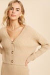 What's Knit To Love Cardigan